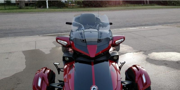 CAN-AM SPYDER F3-T, F3 Limited LOW BOY replacement windshield – 7